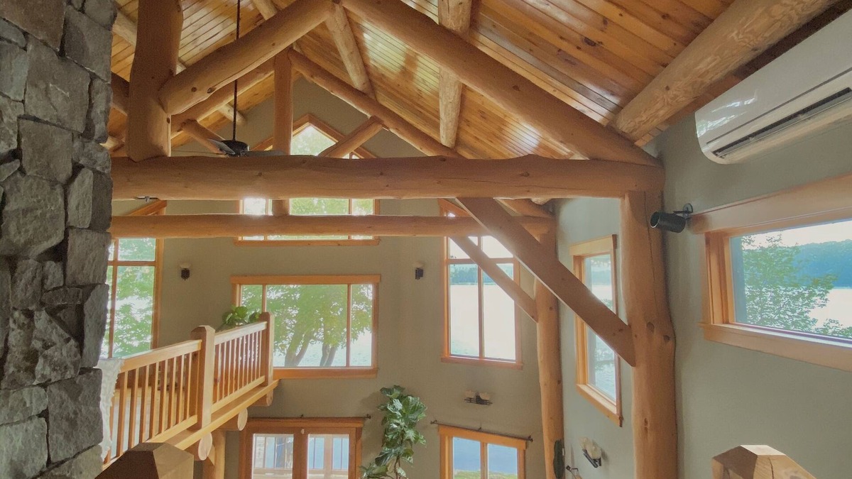 Winthrop House | Breathtaking Timber Frame Lake House