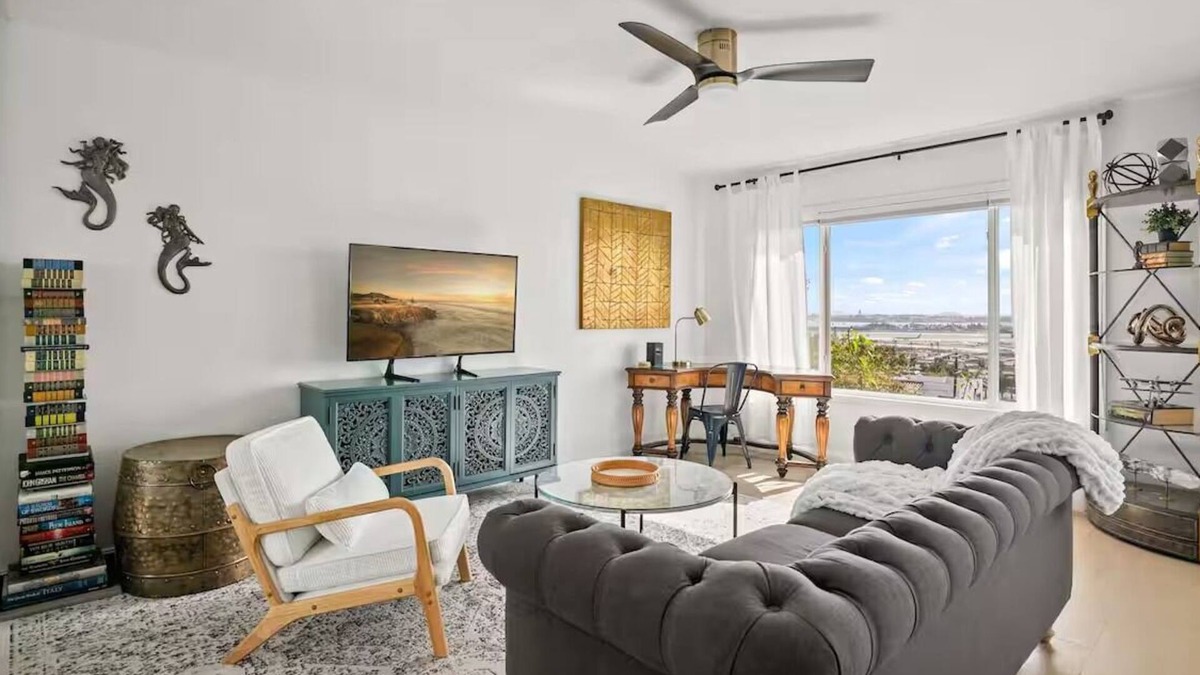 Mission Hills Condo | Breathtaking views! Convenient location. 2-bedroom condo. AC in sunny San Diego.