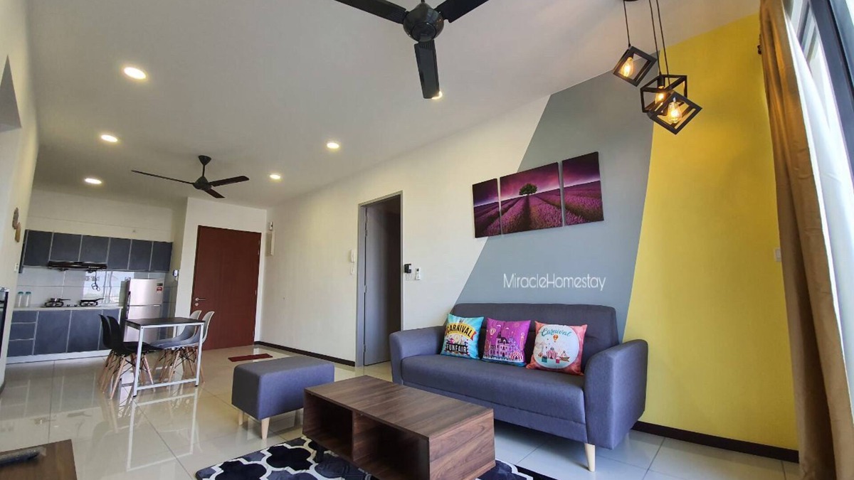 Kampung Bagan Dalam Condo | Breezy Getaway | 4 Pax ~ Butterworth