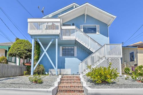 Downtown Monterey Apartment | Breezy Monterey Apt Walk to Downtown and Beach