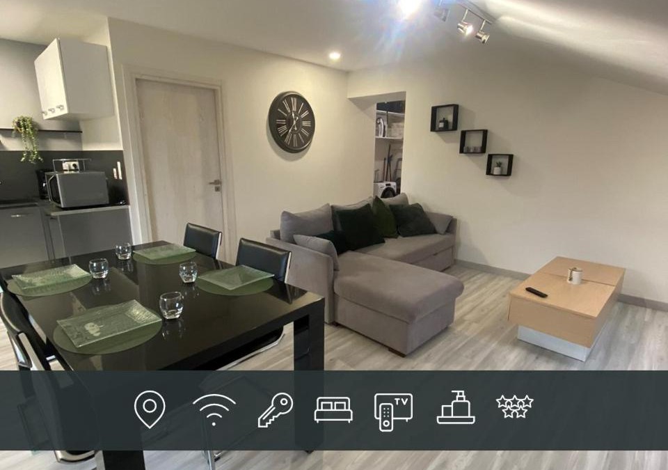Bourg-en-Bresse Apartment | BressAppart - T3 - Gare "2 min", commerces -centre