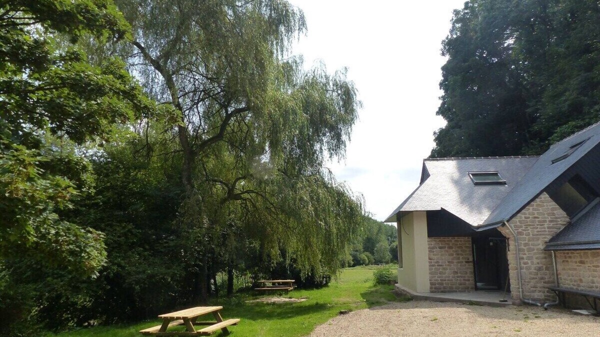 Scaer House | Bretagne,moulin 5 en Pleine Nature vue sur Rivière, Sauna, Hammam