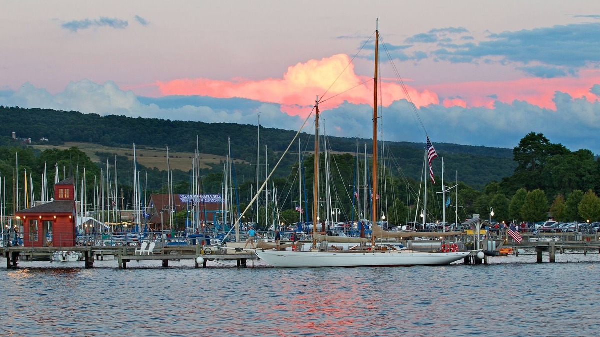 Watkins Glen House | Brewers Perch Vacation Rental - Walking To Watkins Glen Attractions
