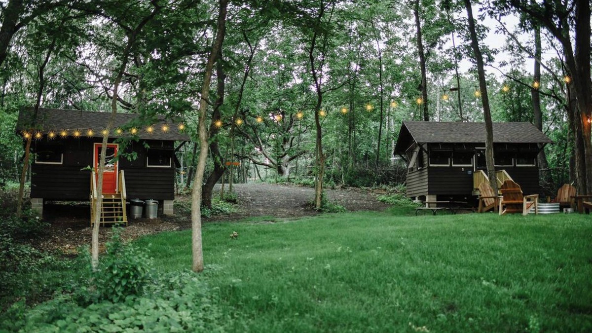 East Troy Cabin | Briar Patch - Double Antique Scout Cabins