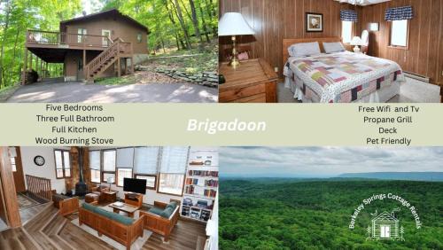 Berkeley Springs Ski Chalet | Brigadoon - Pet Friendly, Wifi, Pool Access, King Bed, Hiking, Wood Stove, Family Friendly, Deck