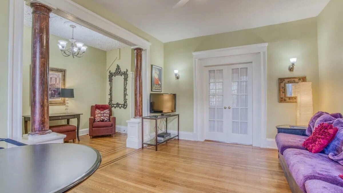 Charles Village Apartment | Bright 1BD Sanctuary in Charles Village: Just Minutes from JHU!n