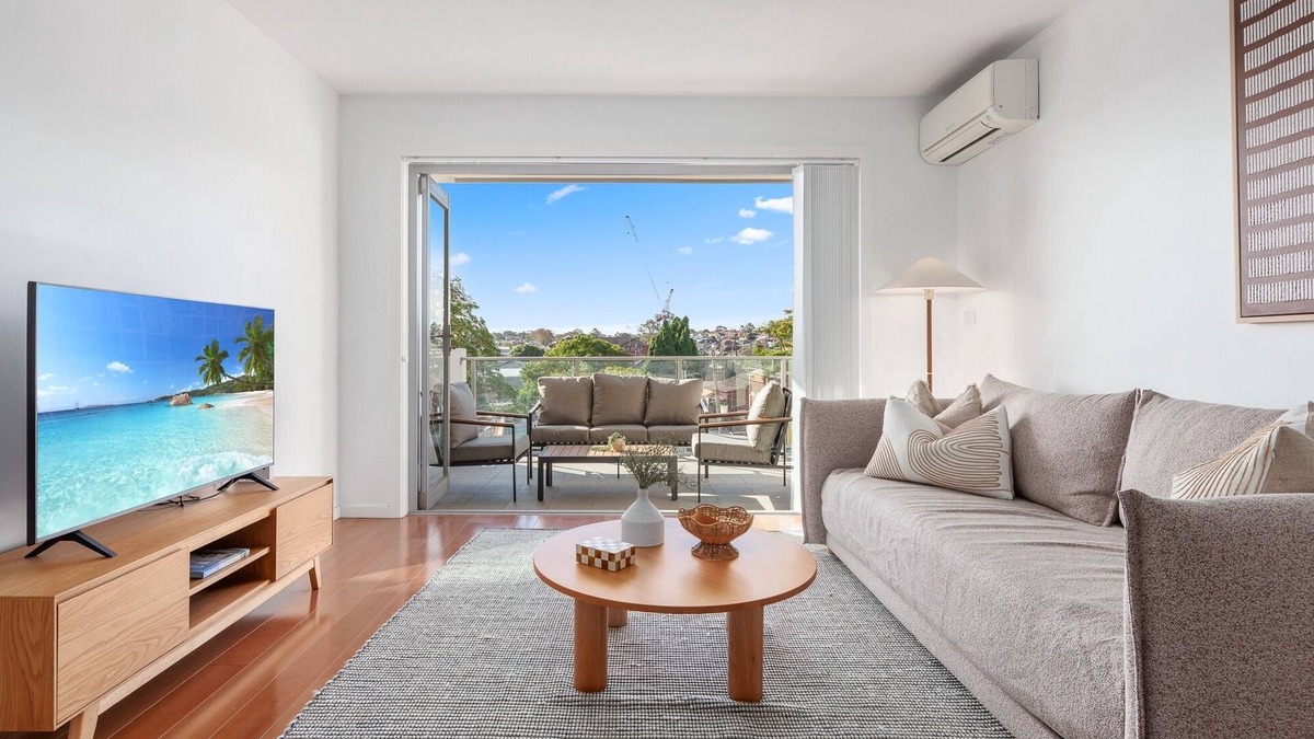 Five Dock Apartment | Bright 2-Bed Apartment with Balcony & Garage
