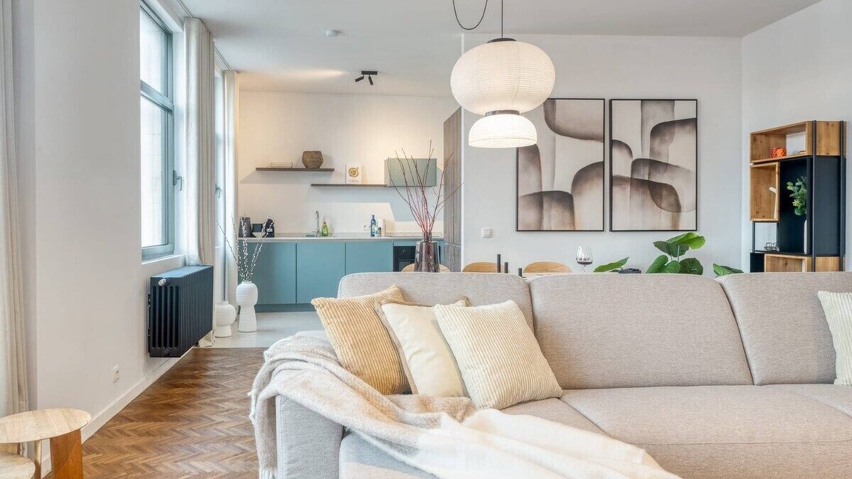 University District Apartment | Bright 2BR Flat in Antwerp City