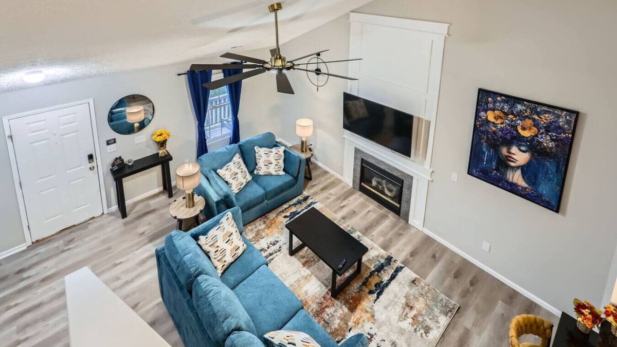 Columbus House | Bright 3BR Home w Garage near CMH & Ohio Dominican