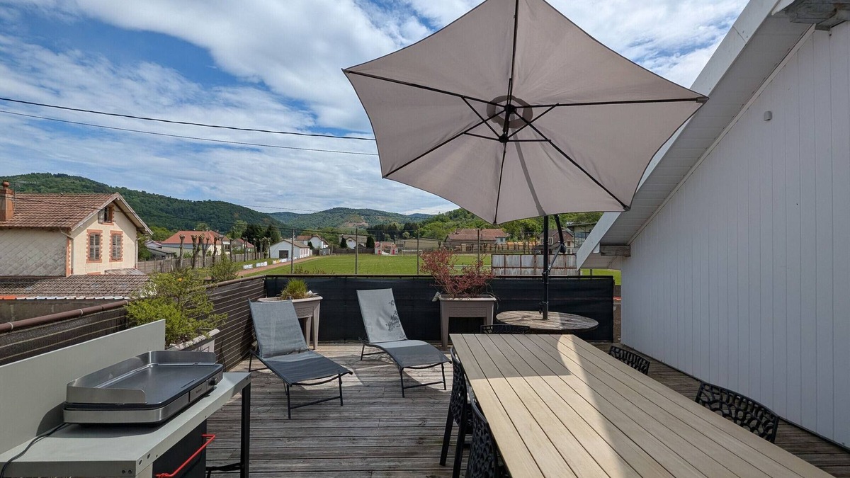 Le Thillot Apartment | Bright accommodation for 2 in the High Vosges