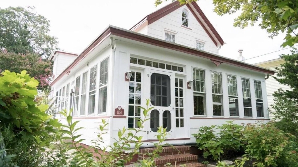 Village Green House | Bright and cheerful! Windows surround this historic Cape May retreat!
