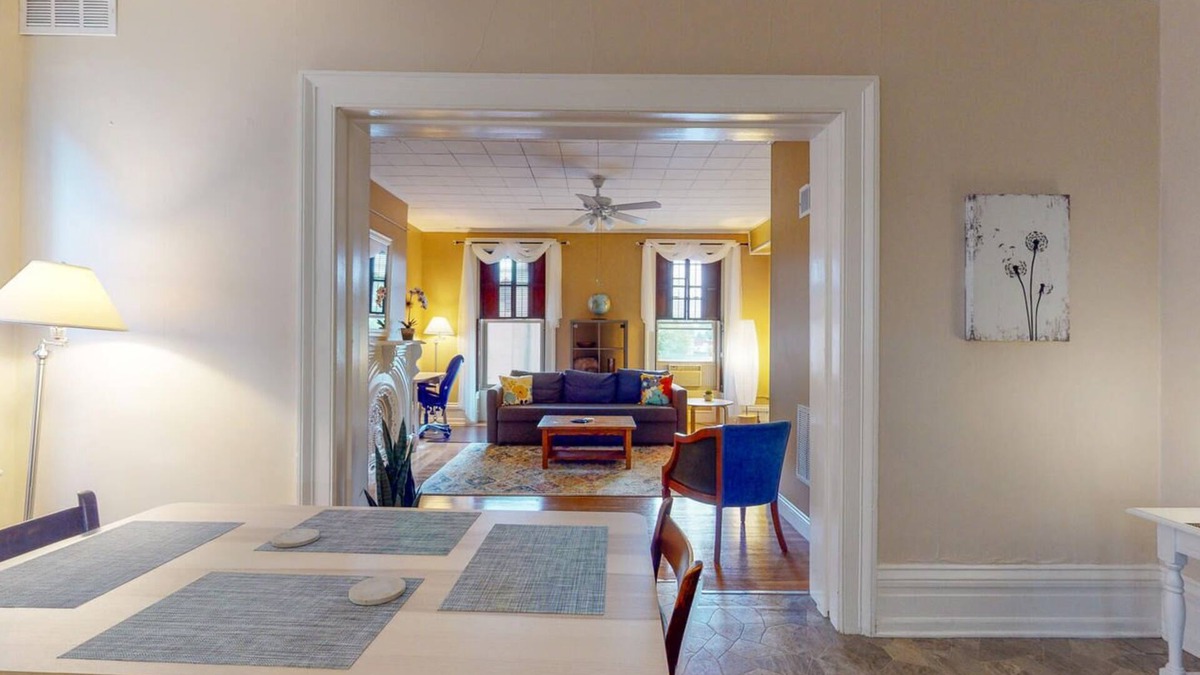 Troy Apartment | Bright and Cozy One-Bedroom, Quiet Neighborhood Downtown - Extended Stay