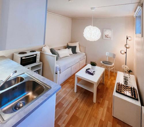 Trondheim Apartment | Bright and cozy studio - newly renovated bathroom and free parking