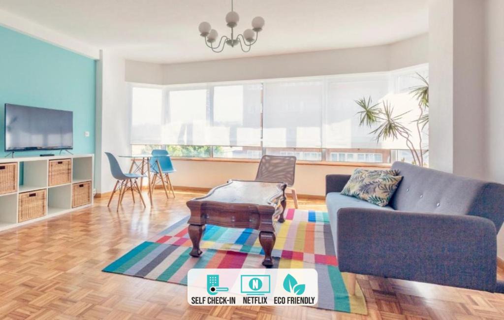 La Coruna Apartment | Bright and Spacious Retreat