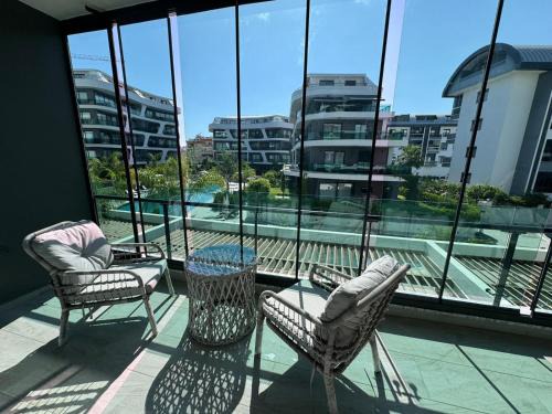 Alanya Apartment | Bright Flat with Pool & Private Beach 750m to Sea