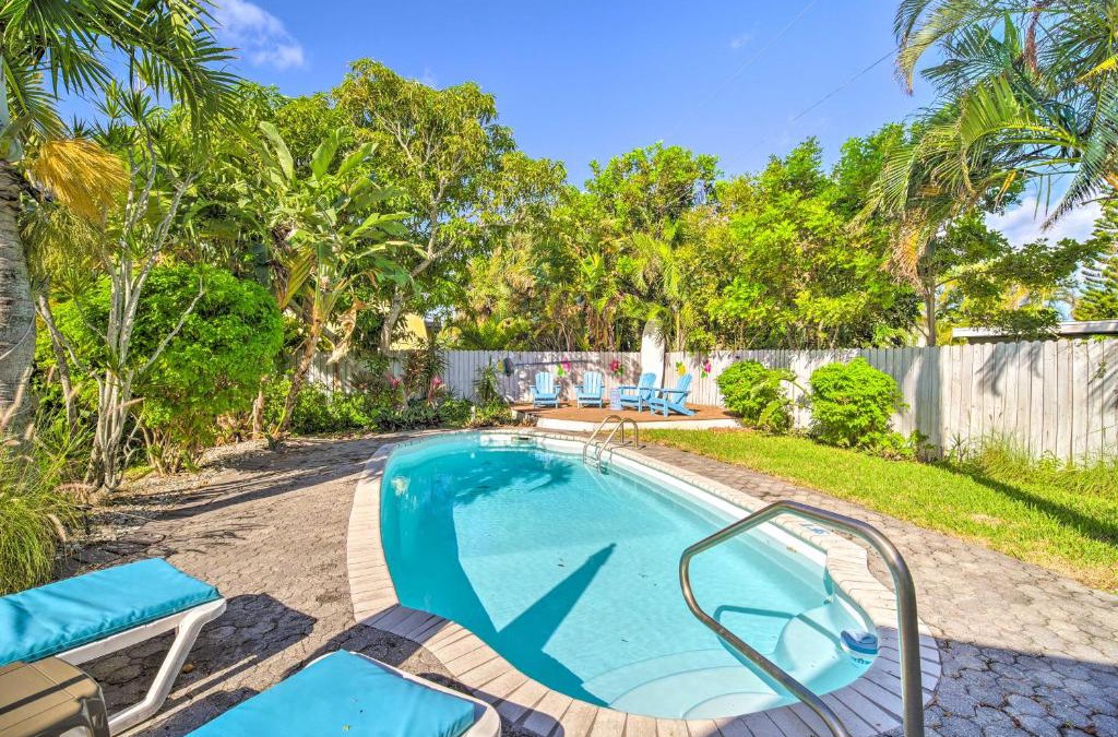 Melbourne Beach House | Bright Melbourne Beach Escape with Private Pool