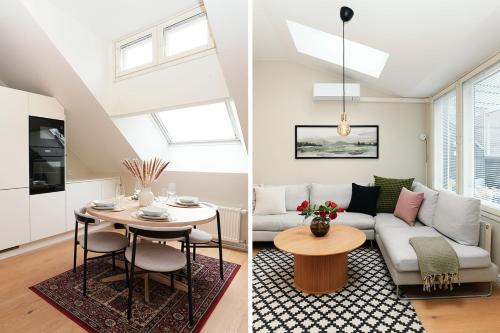 Kamppi Apartment | Bright & Modern Scandinavian Attic Suite in City Center