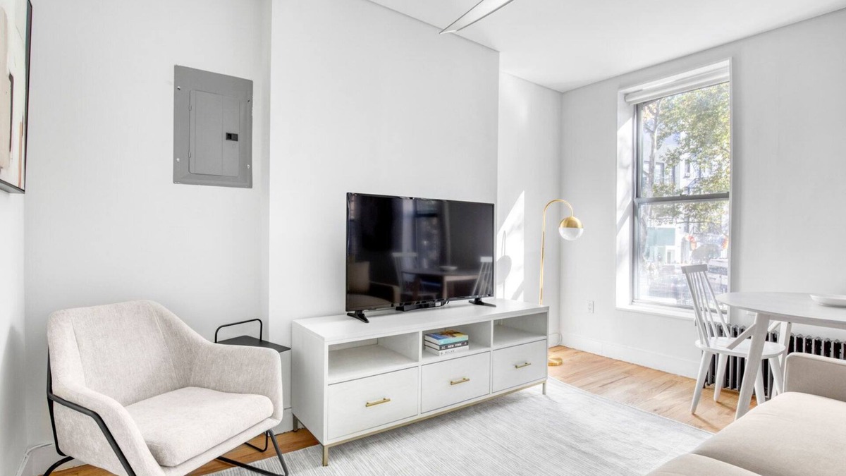 Little Italy Apartment | Bright Nolita 1BR w/W/D, nr SoHo, by Blueground