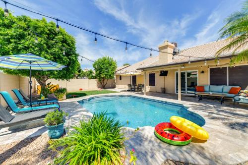 Paradise Valley Village House | Bright North Phoenix Home with Private Yard and Pool!