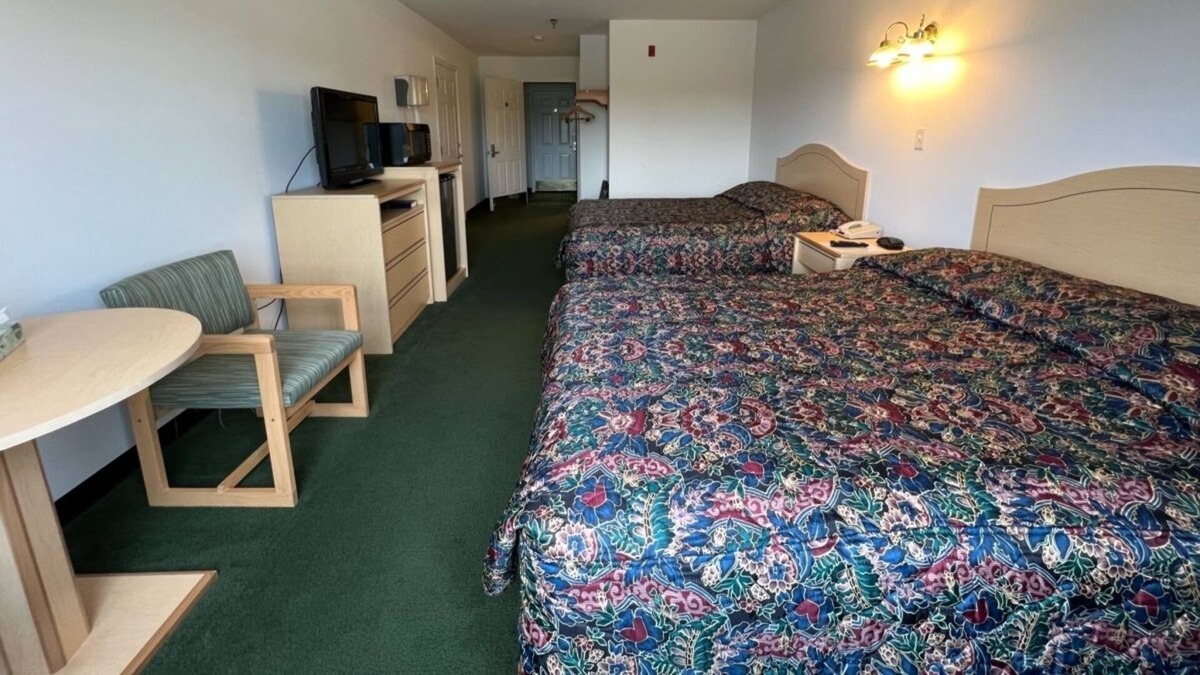 Renault Apartment | Bright Single King Suite in the Heart of Red Bud!