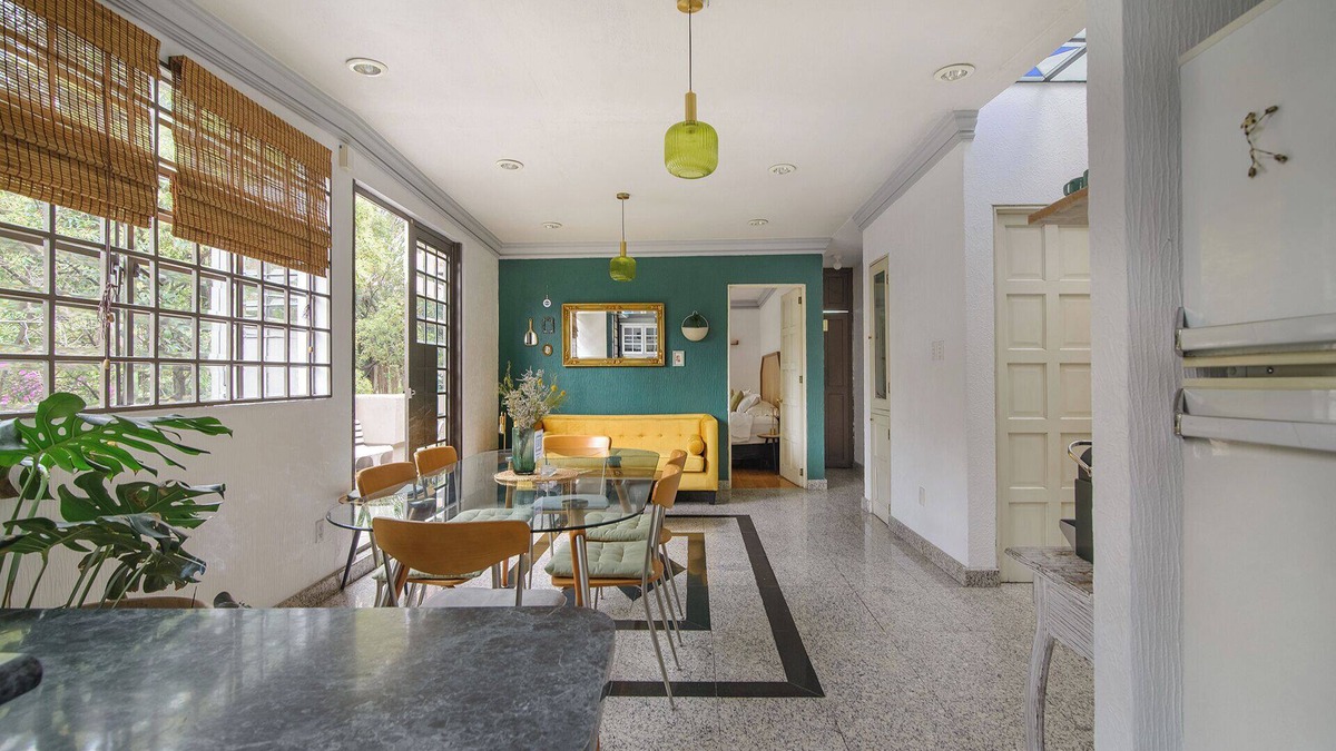 Hipodromo Apartment | Bright & Spacious 3-BR Penthouse in Condesa, Mx City