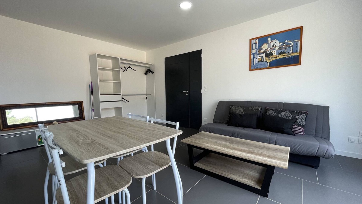 La Palme Apartment | Bright T2 With Garden And Garage