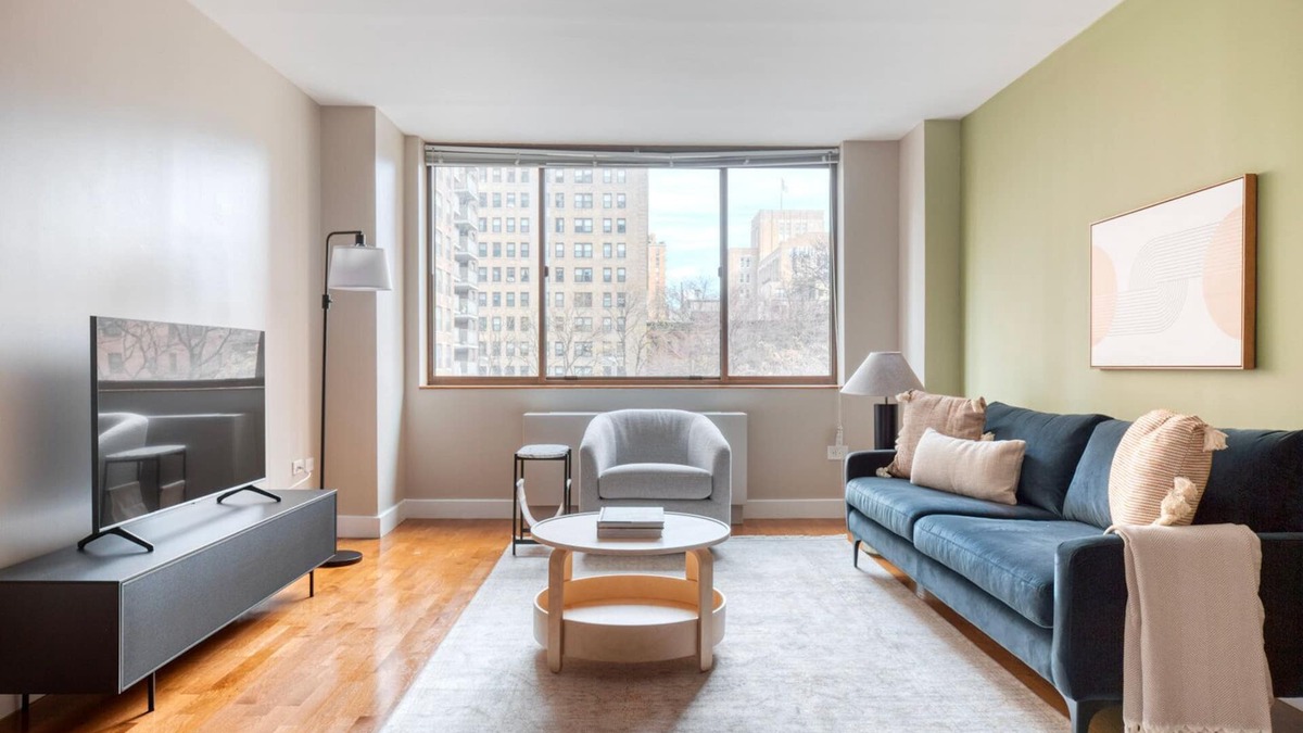 Upper West Side Apartment | Bright UWS 2BR w/Gym, Doorman & Elevator, nr Central Park, by Blueground