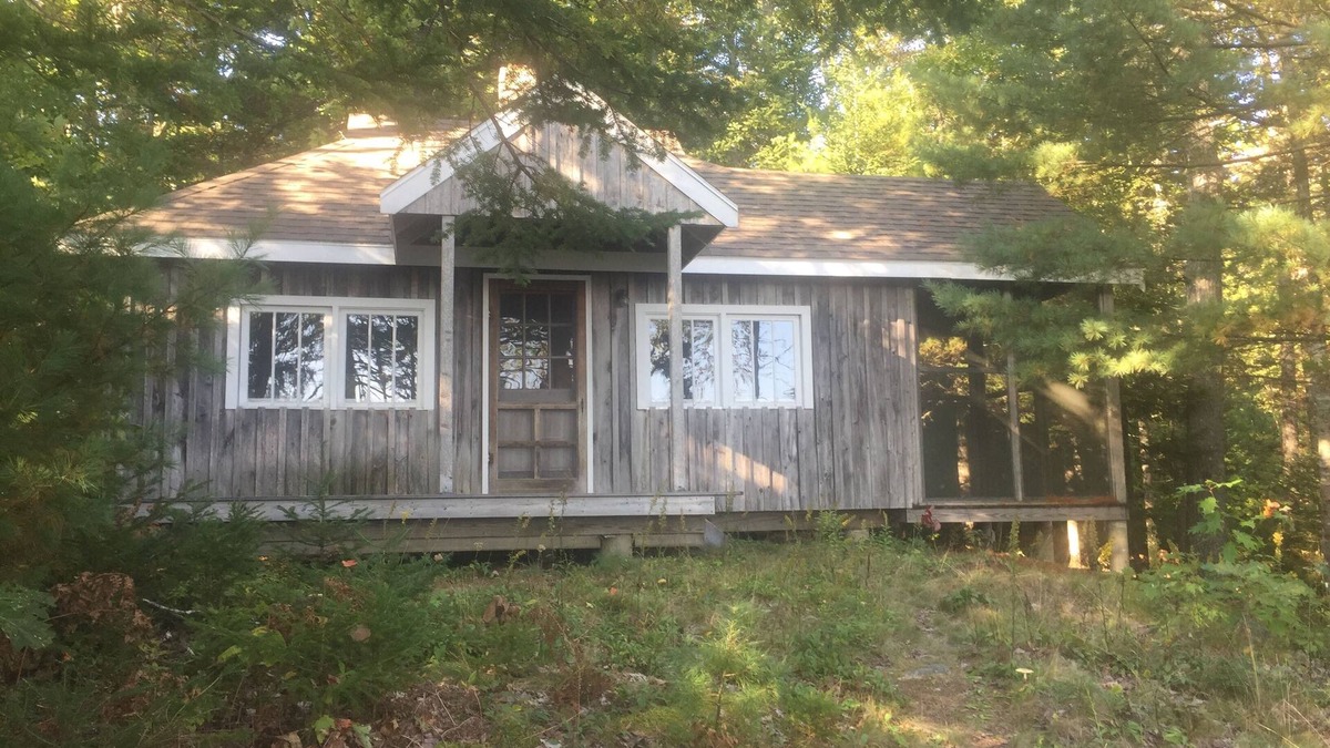 Gouldsboro Cottage | Bring everything to camp minus the tent at our little cabin.