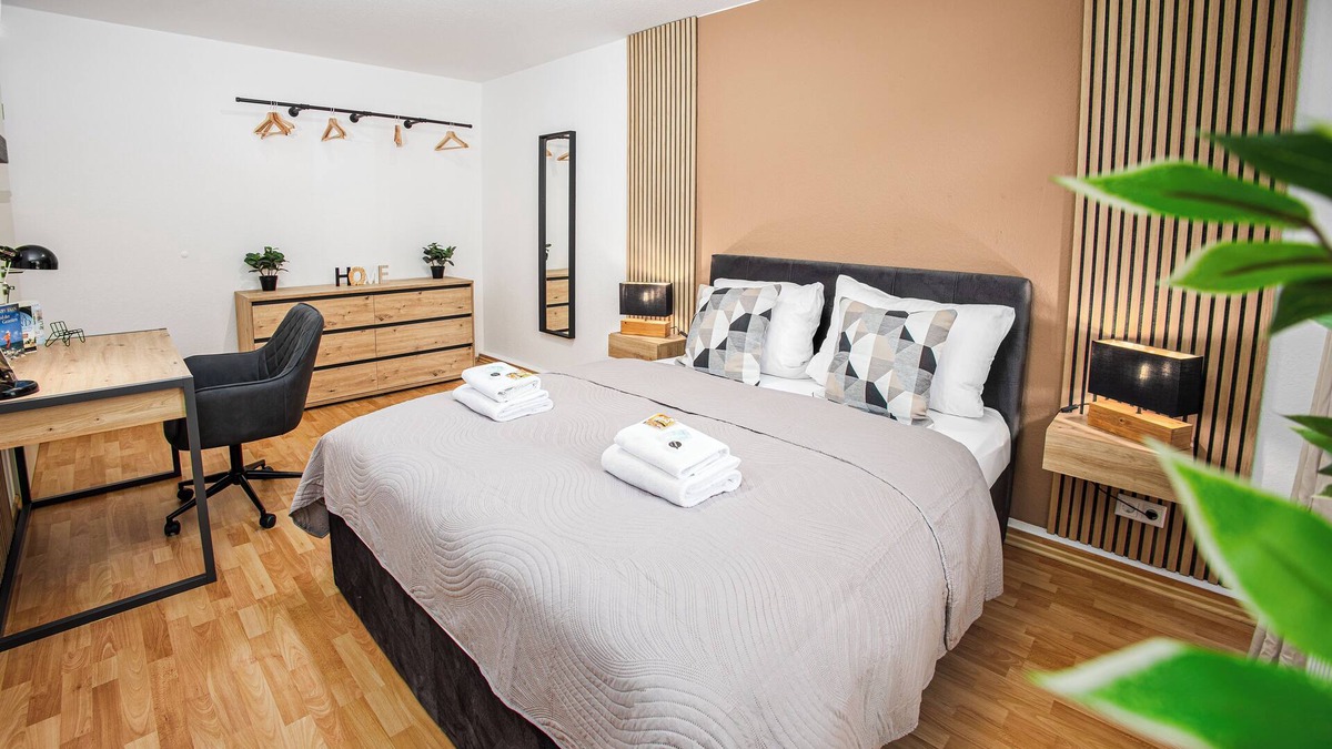Sudenburg Apartment | BROCKHEUS Apartments: Central Apart. | Kitchen | Parking | Washingmachine | Wifi