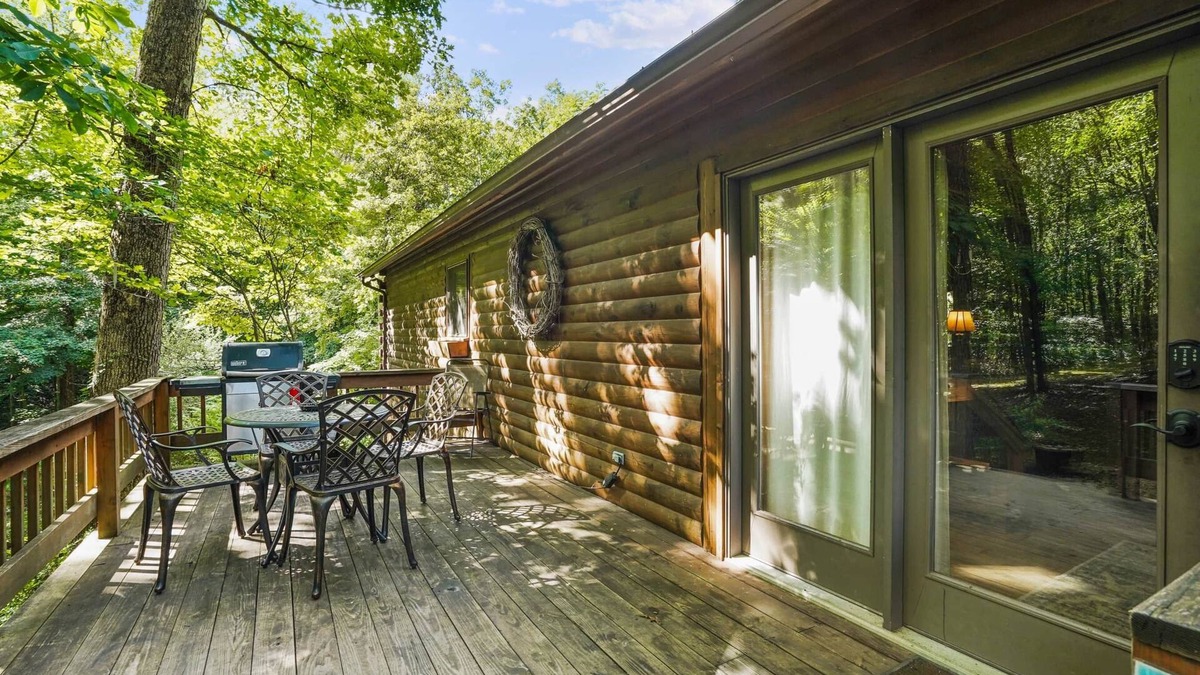 Nelsonville House | Buckeye Trail, @ Buckeye Trail, Relax in a Rocking Chair or Rollick in a Hot Tub!