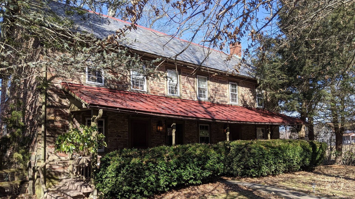 Blooming Glen House | Bucks County Stone Farmhouse