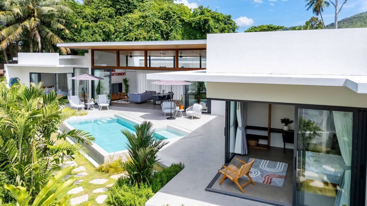 Bophut Hills House | Buddha's Zen Garden 3br villa