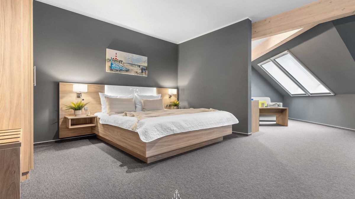 Dagebuell Apartment | Bude 4 directly on the dike in Dagebüll for 2 persons with water view