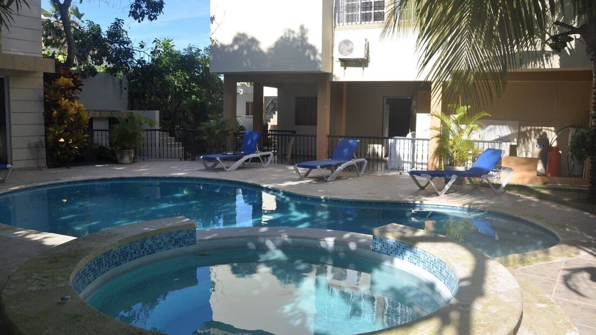 La Esplanada Condo | Budget 3-Bedroom Guest-Friendly Condo with Pool in Downtown Sosúa