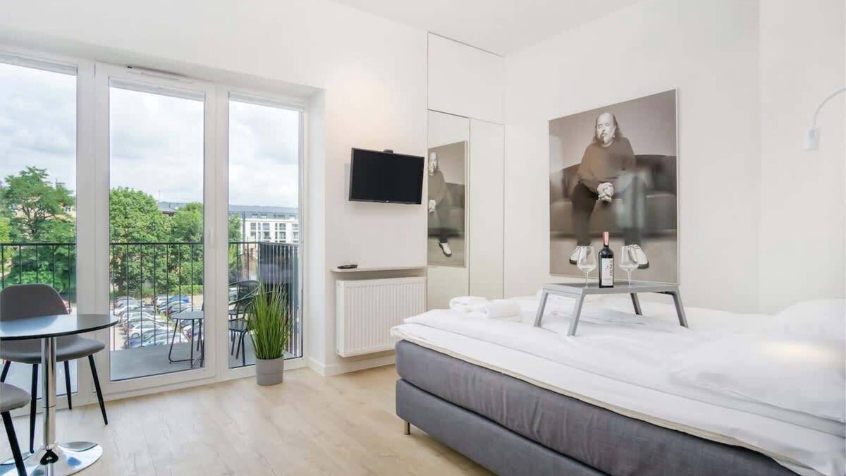 Jezyce Apartment | Bukowska 21 | Poznań Center Studio | Balcony