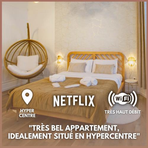 Chalons-en-Champagne Apartment | Bulle Champenoise - Netflix & Wifi - Localisation Idéale - check-in 24H24 - GoodMarning