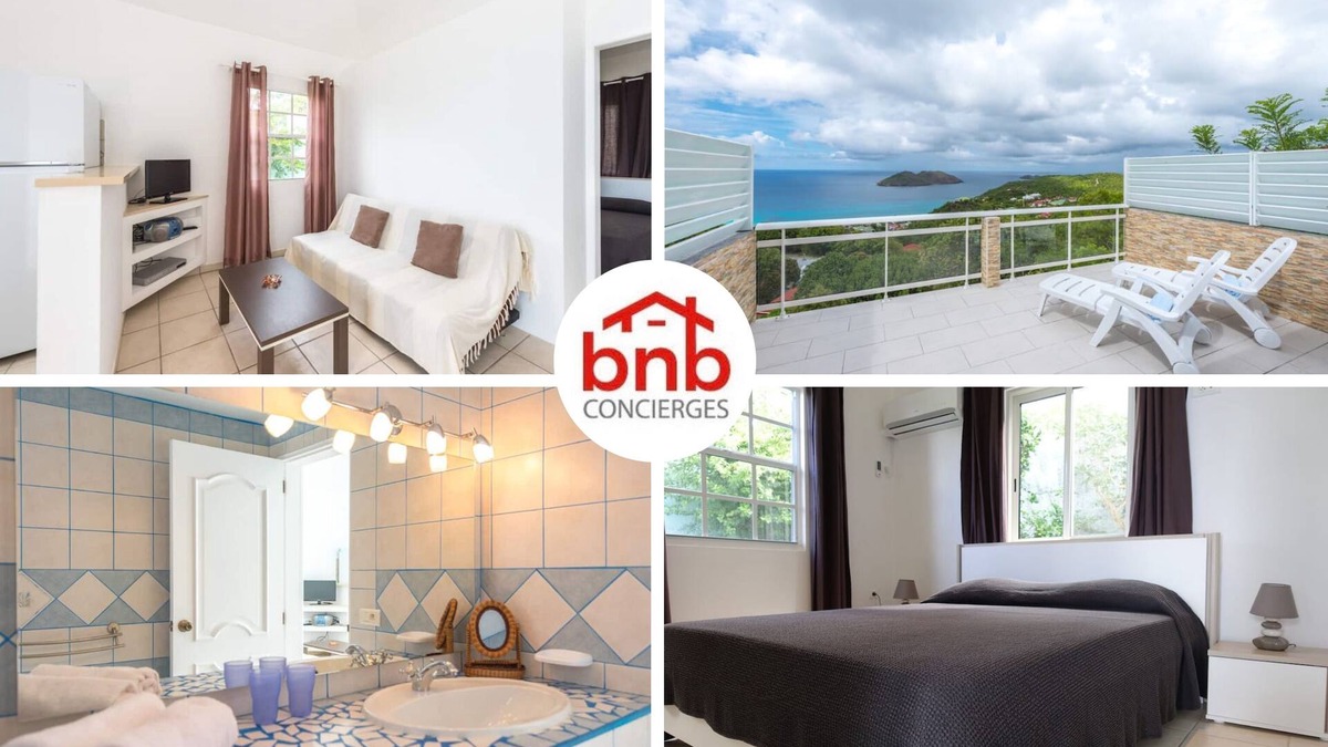 Gustavia Apartment | Bungalow Hansen 1/Private Terrace & Views!