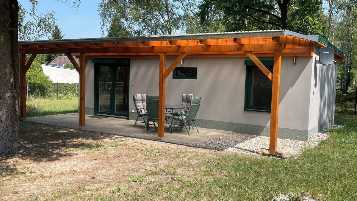 Mittenwalde House | Bungalow im Birkenwäldchen in Motzen, nur 350 m zum Strandbad
