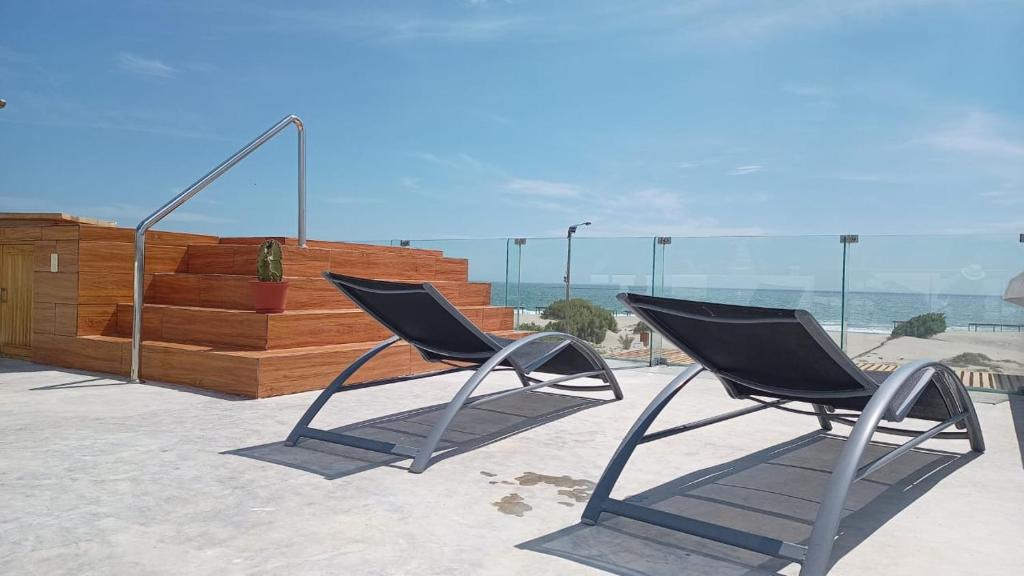 Vichayito Apartment | Bungalow VerdeMar con Jacuzzi Frente al Mar