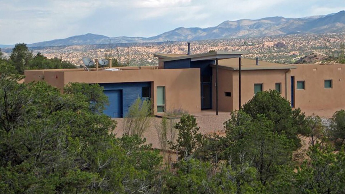 Tesuque Hills House | Butterfly House: Modern Home, Direct Mountain Views, 1 Acre, Near Santa Fe Opera