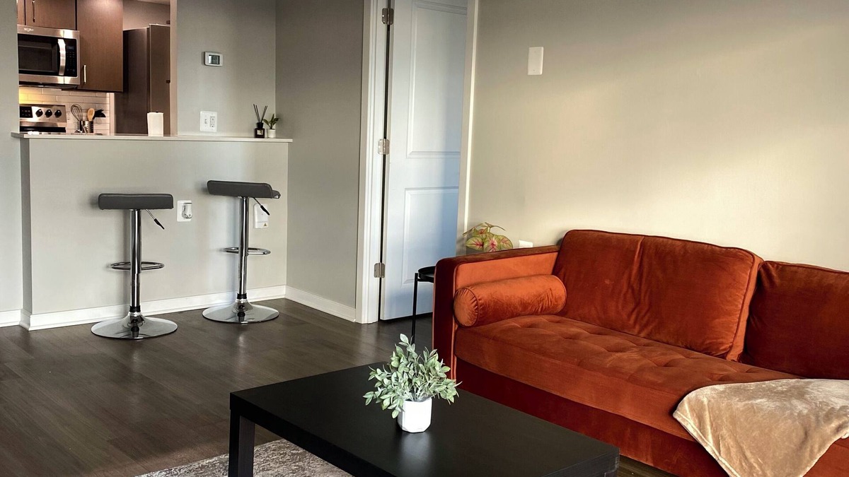 Cardozo Apartment | Buzzing H St Corridor penthouse Style Unit with Amazing Balcony and 360 View