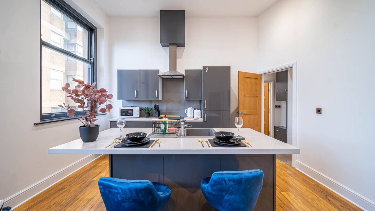Barnsley Apartment | Bv Living: Modern 2 bedroom Apt Heart Of Barnsley
