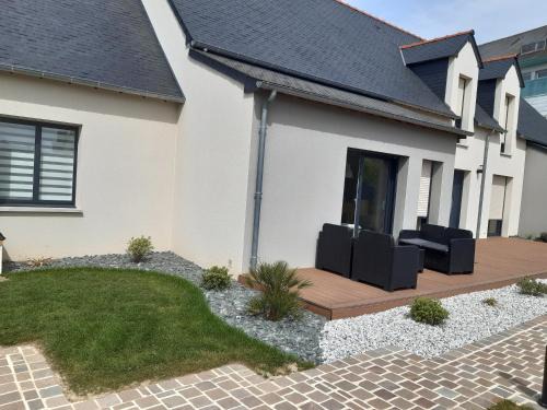 Saint-Meen-le-Grand Bed & Breakfast | Cœur de ville, chambre confortable à louer en Bretagne