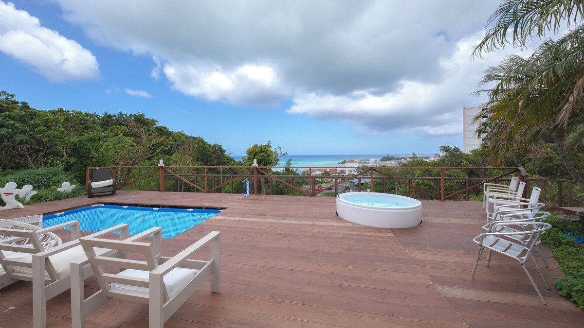 Nakadomari House | C 380㎡ Seaview on the Top of Onna Quiet 4BR 3bath