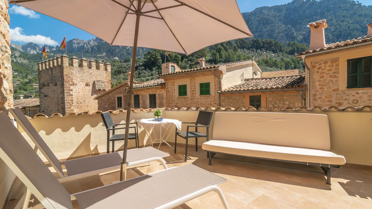 Fornalutx House | CA'N MAYOL (BANYETA) - Chalet with terrace in Fornalutx. Free WiFi