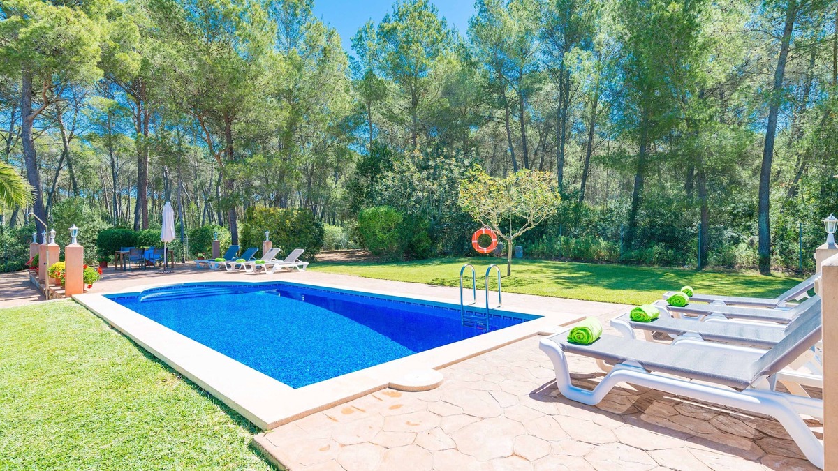 Sa Cabaneta Villa | CA NA BARBARA - Villa with private pool in Santa Maria del Camí. Free WiFi