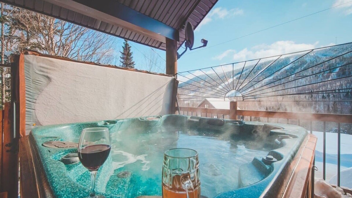 Notre-Dame-Auxiliatrice-de-Buckland Ski Chalet | Le Yéti-Rama spa