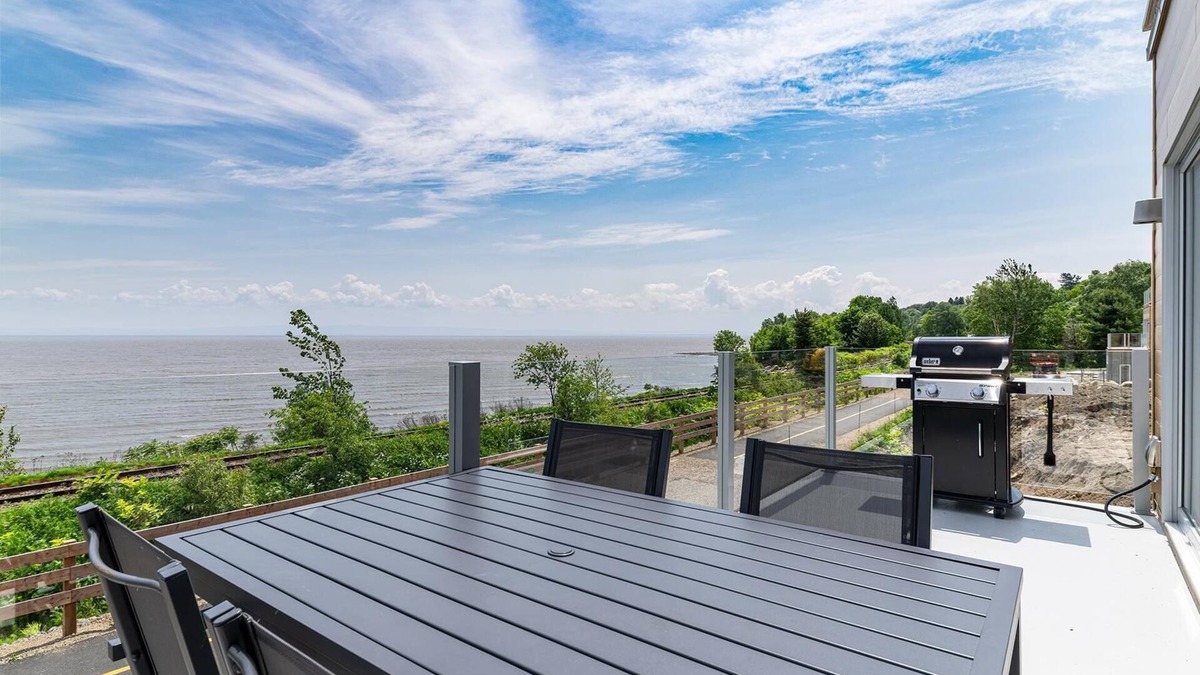 Petite-Riviere-Saint-Francois Condo | Havre du Loup: Riverside Retreat and Scenic Views