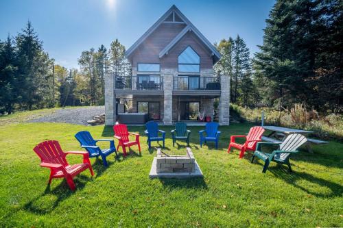 Lac-Etchemin Ski Chalet | Spa - Chalet la Barque du Bonheur