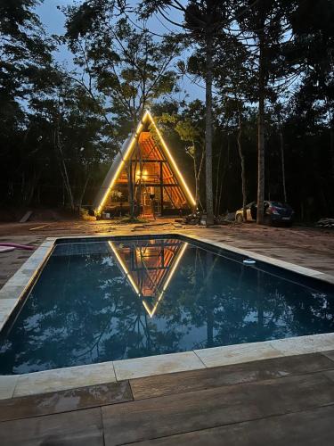 Sao Thome das Letras Ski Chalet | Cabana Araucária